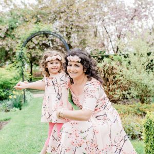 Spring Love floral hair band | Mama & Me