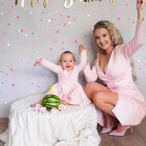 Downtown Girl | moeder dochter jurk set